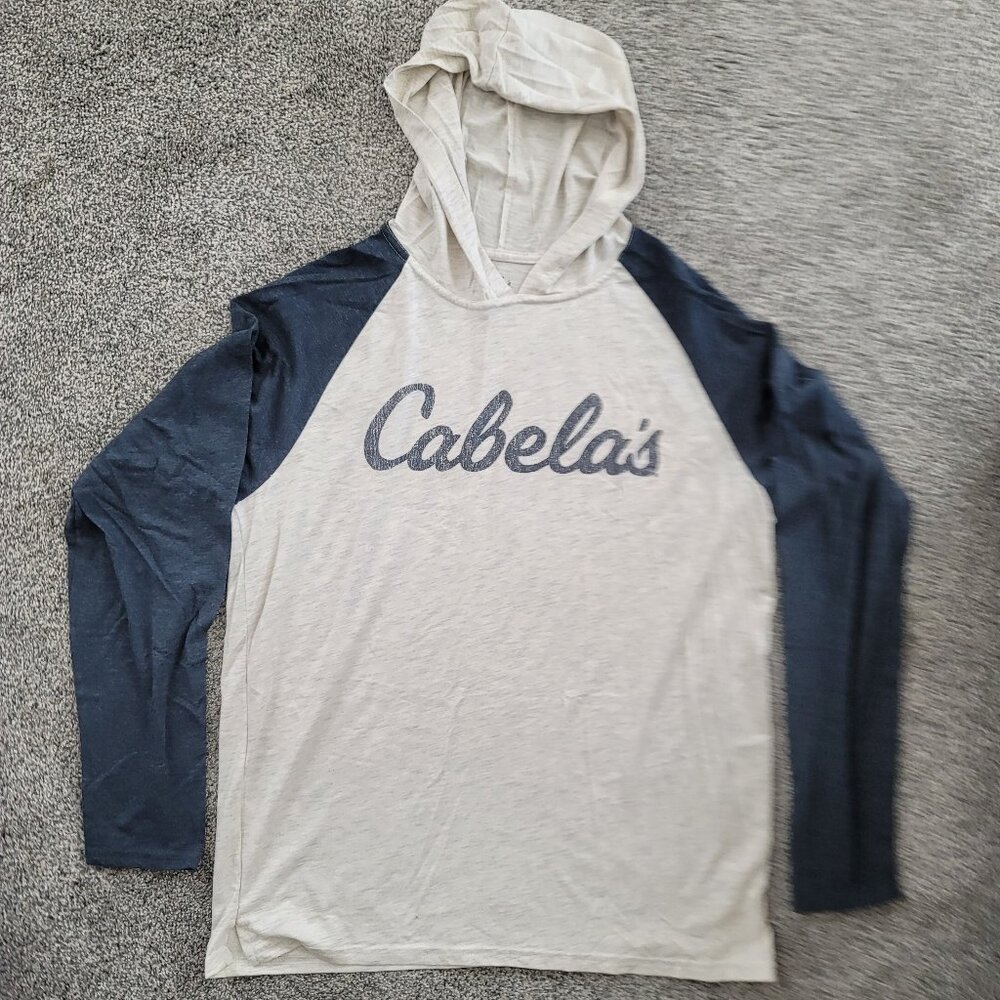 Cabela's Men's Hooded Long Sleeve T-Shirt Large